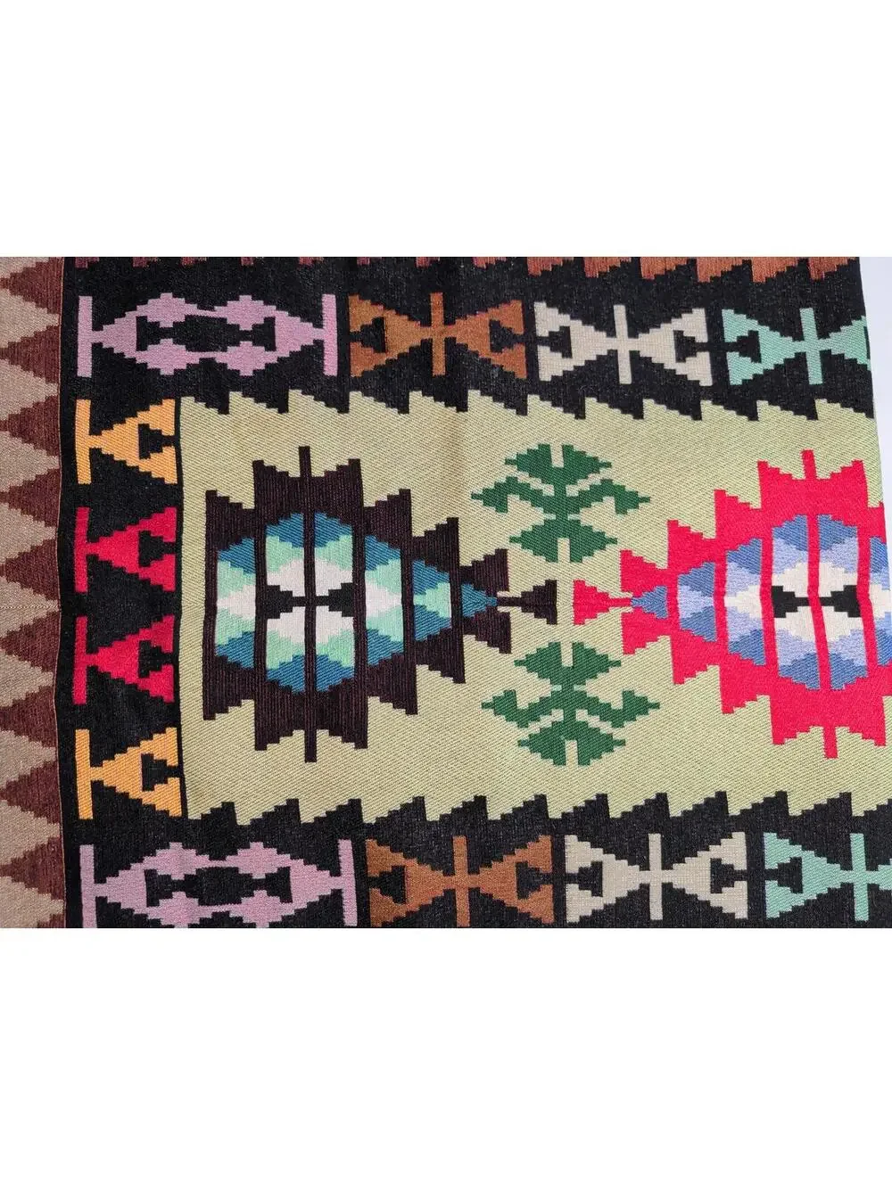 Vintage Kilim Rug Wall Hanging 48x27